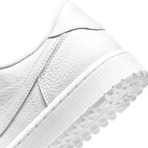 Jordan Mens Air 1 Low Golf DD9315 101 Triple White - Size 10