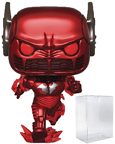 POP DC Heroes: Dark Nights Metal - Batman Red Death (PX Previews Exclusive) Funko Vinyl Figure (Bundled with Compatible Box Protector Case) Multicolor 3.75 inches