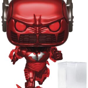 POP DC Heroes: Dark Nights Metal - Batman Red Death (PX Previews Exclusive) Funko Vinyl Figure (Bundled with Compatible Box Protector Case) Multicolor 3.75 inches