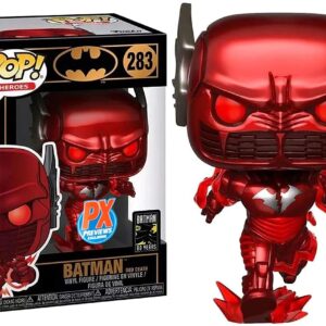 POP DC Heroes: Dark Nights Metal - Batman Red Death (PX Previews Exclusive) Funko Vinyl Figure (Bundled with Compatible Box Protector Case) Multicolor 3.75 inches