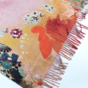 Umjetnost Soft Cashmere Feel Scarf For Women Fashion Art Print Long Warm Scarves Large Shawl Wrap Monet Klimt Van Gogh Painted Gifts (C03)