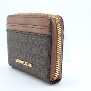 MICHAEL KORS(マイケルコース) Women's Card Case Wallet, Brown, Small