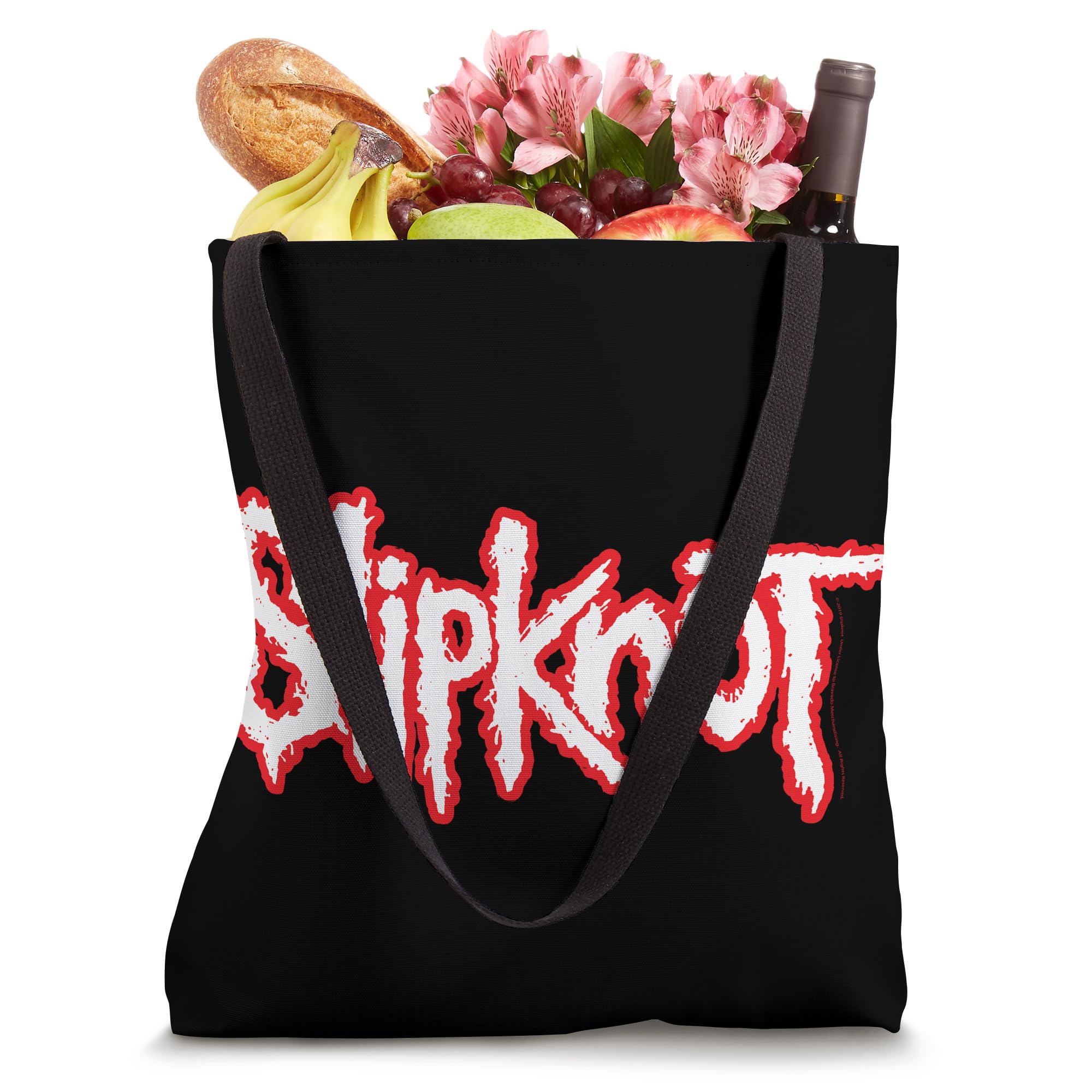 Official Slipknot Outline Logo Tote Bag