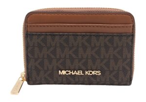 michael kors(マイケルコース) women's card case wallet, brown, small