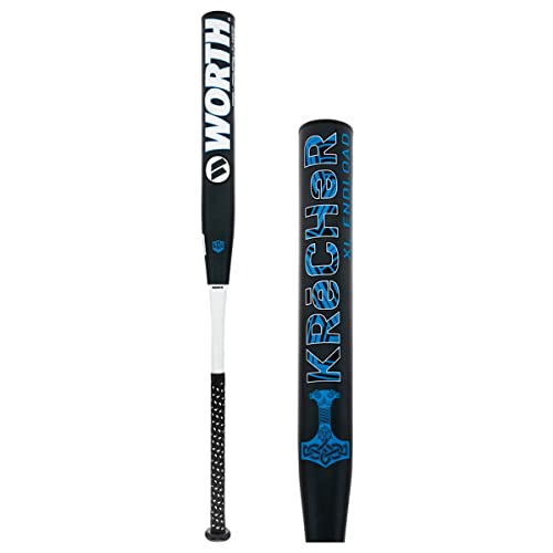 Worth | 2022 | KRECHER | XL | USA/ASA Slowpitch Softball Bat | 13.5" Barrel | 34" x 26 oz.