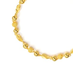 CHOW SANG SANG 999.9 24K Solid Gold Price-by-Weight 9.73g Gold Bracelet for Women 20692B |, 19