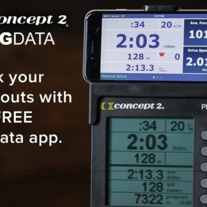 Concept2 Model D Indoor Rowing Machine with PM5, Tall Legs and Polar H10 ANT+ Heart Rate Monitor, M-XXL: 26-36" HRM