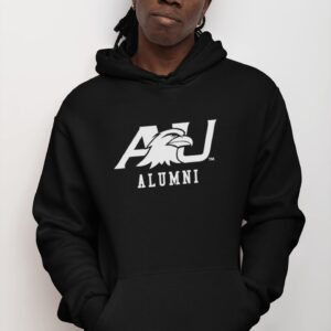 CreateMyTee | Ashland U University Alumni Hooded Sweatshirt (Black, X-Large)