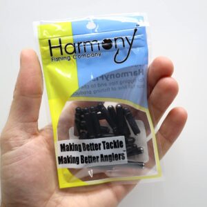 Harmony Fishing – Double Collar Slip-On Jig Rattles (10 Pack)