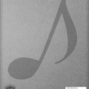 Blank sheet music notebook: Music Note Cover, 12 Staves , Music Manuscript Paper, Staff Paper,Musicians Notebook, Vintage Sheet Music Cover