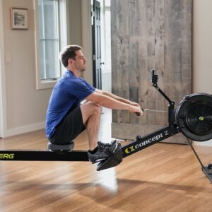 Concept2 Model D Indoor Rowing Machine with PM5, Tall Legs and Polar H10 ANT+ Heart Rate Monitor, M-XXL: 26-36" HRM