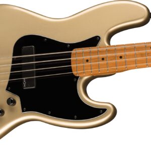 Squier Contemporary Jazz Bass, Shoreline Gold, Roasted Maple Fingerboard