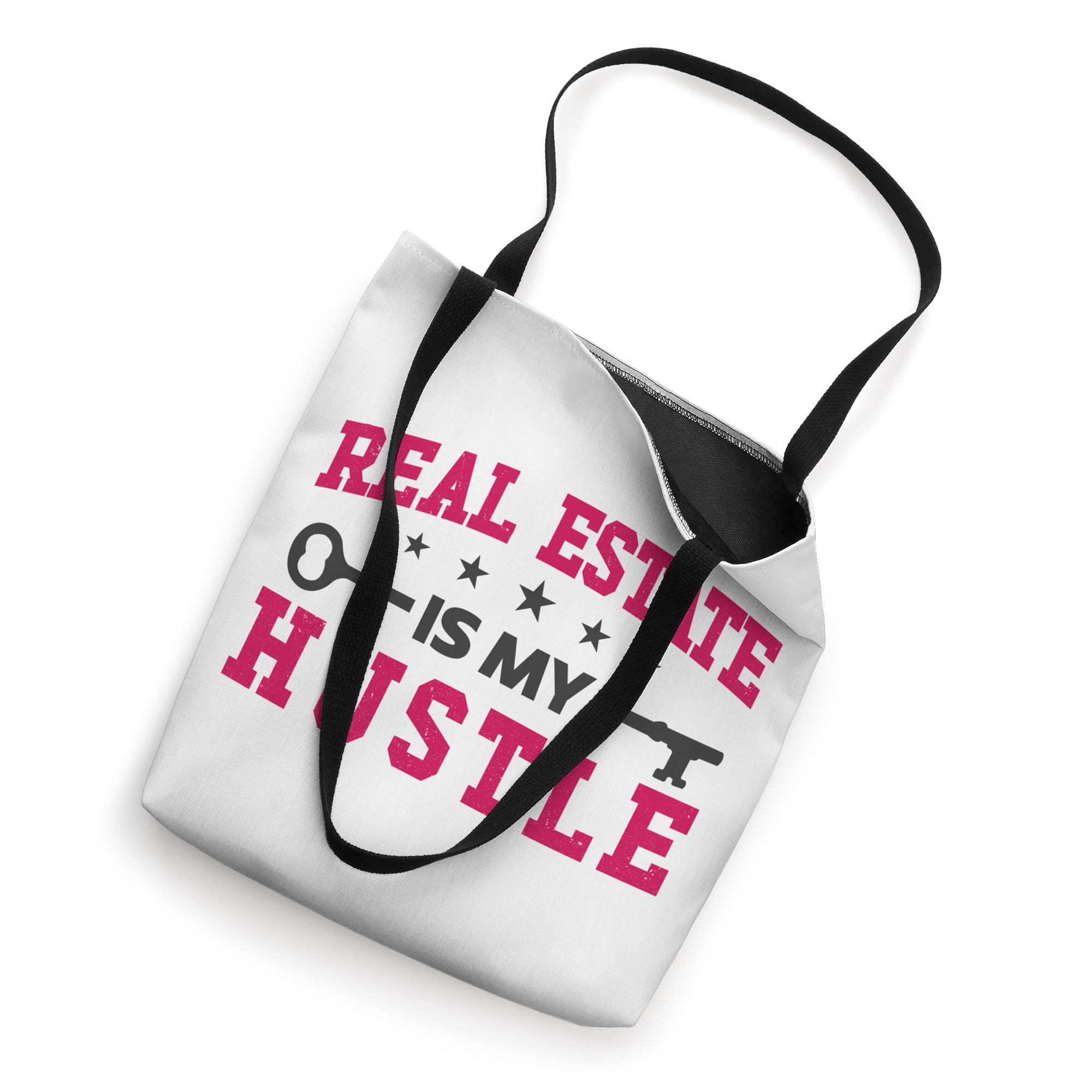 Realtor Real Estate Is My Hustle Tote Bag