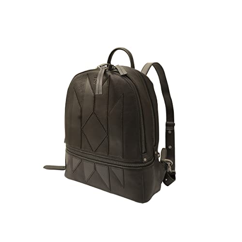 STS Ranchwear Women's Compact Multi-Function Leather Kai Collection Backpack, Black, One Size