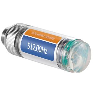 VEVOR 512HZ Sonde 8/5" and 1/4-20" Connectors Rigid Drain Locating & Detecting Small Sewer & Pipelines, Silver