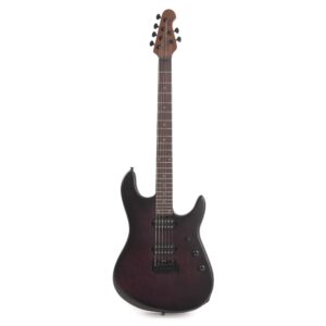 Sterling by Music Man 6 String Solid-Body Electric Guitar, Right, Cosmic Purple Burst Satin (RICHARDSON6-CPBS)