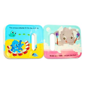 Baby Einstein Bath Book Collection Bundle ~ 2 Pack Baby Einstein Waterproof Books for Toddlers Babies with Stickers and More (Baby Einstein Book Set)