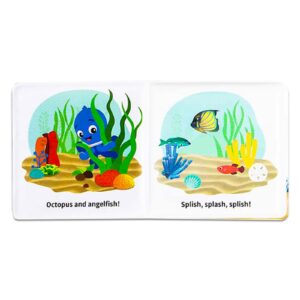 Baby Einstein Bath Book Collection Bundle ~ 2 Pack Baby Einstein Waterproof Books for Toddlers Babies with Stickers and More (Baby Einstein Book Set)