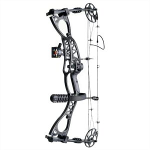 BALLISTA Universal X Compound Bow Package for Adults for Target and Hunting, Right Left Handed, 310 fps, 40-65 lbs Draw Weight, No Bow Press Needed