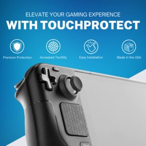 Steam Deck OLED Compatible Accesory. TouchProtect Skin to Add Grip, Style, Tactile Feedback, and Protect Steam Deck Trackpad. Touchpad Protector, Steam Deck Skin