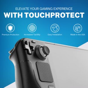 Steam Deck OLED Compatible Accesory. TouchProtect Skin to Add Grip, Style, Tactile Feedback, and Protect Steam Deck Trackpad. Touchpad Protector, Steam Deck Skin