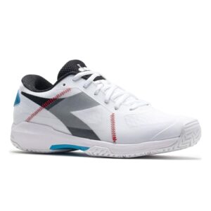 Diadora Trofeo Ag Pkl, Color: White/Black/Blue Jewel, Size: 10 (101.178982C9811.10)