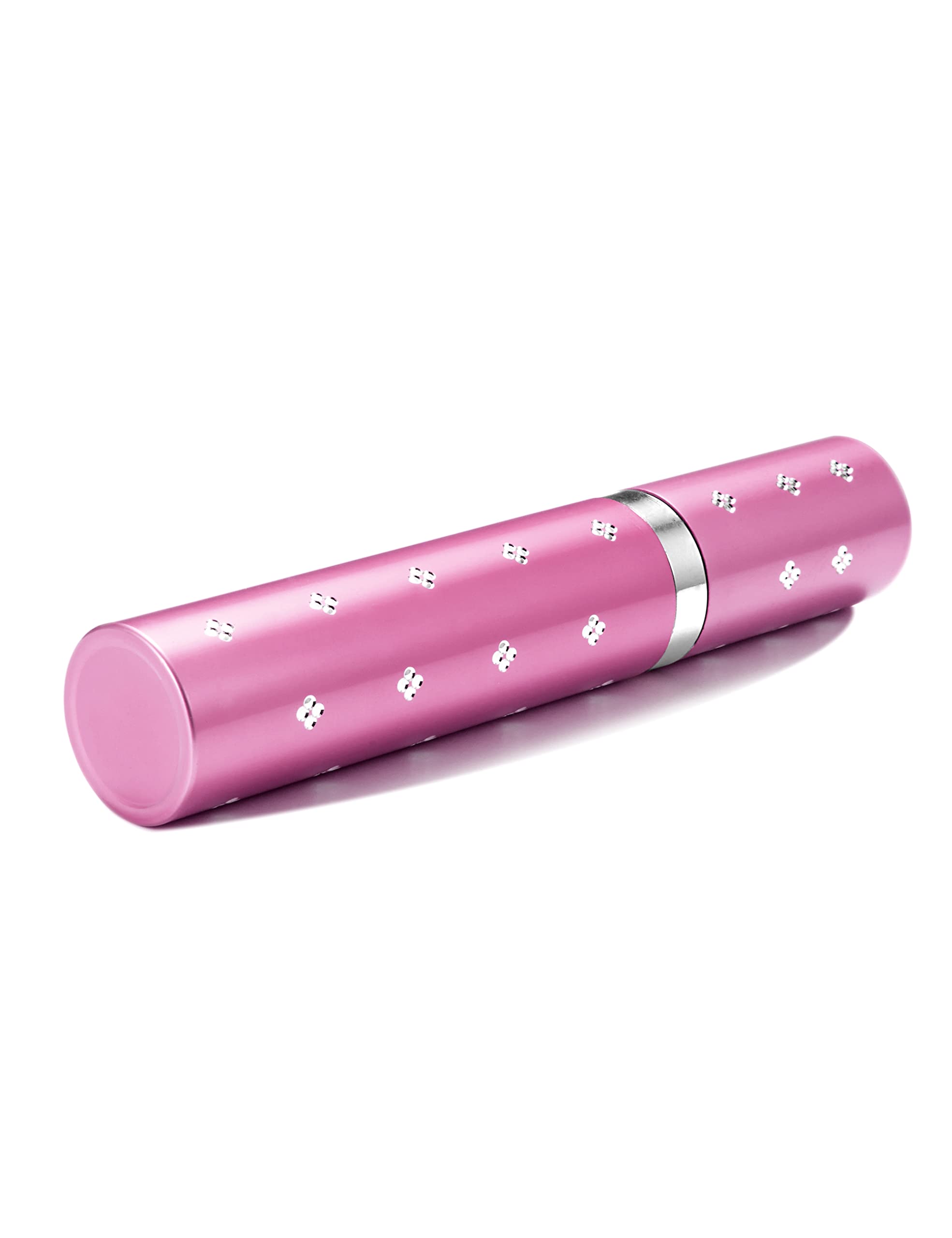 Lipstick Stun Gun for Women, self defense flashlight Stun guns with Safety Disable Pin.Wall Charger Included (Pink)