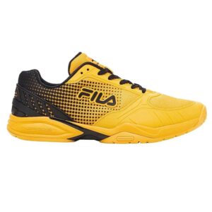 fila mens volley zone sneaker, 11 orange black