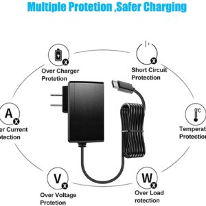 BestCH AC Adapter for Kobo Touch Edition Digital eReader Reader Power Supply KOBO Touch 2011 EREADER WHSMITH,(2011 Model) Kobo Touch Edition eReader