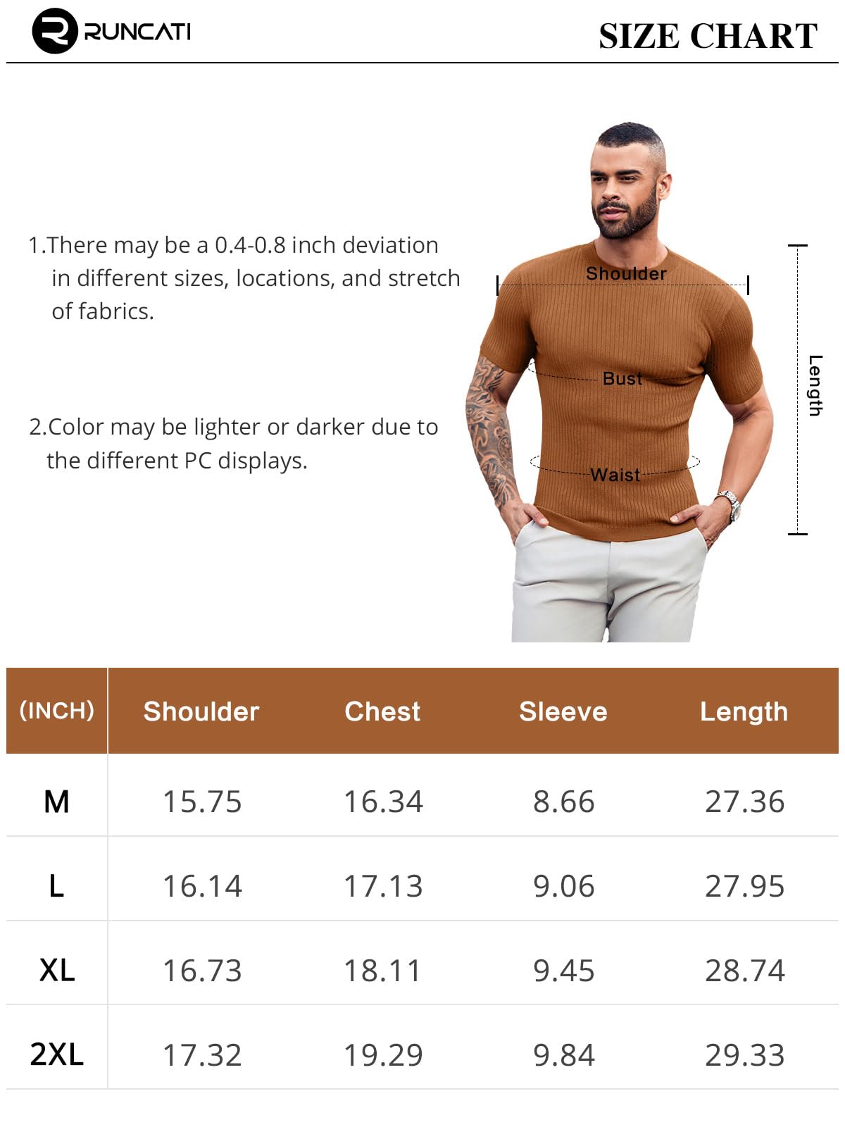 Mens Casual Slim Fit Basic Tops Short Sleeve Shirt Turtleneck T Shirts Rib Knitted Stretch Pullover Sweater