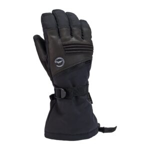 gordini women's standard gore-tex storm glove, black, medium