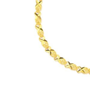 CHOW SANG SANG 999.9 24K Solid Gold Price-by-Weight 7.11g Gold Bracelet for Women 91555B | 6.6", (17 CM)