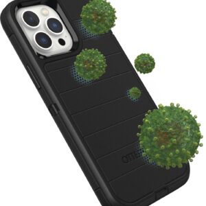 OtterBox Defender Series Rugged Case for iPhone 13 (NOT Mini/Pro/Pro Max) Case Only - Non-Retail Packaging - Hunter Green - with Microbial Defense