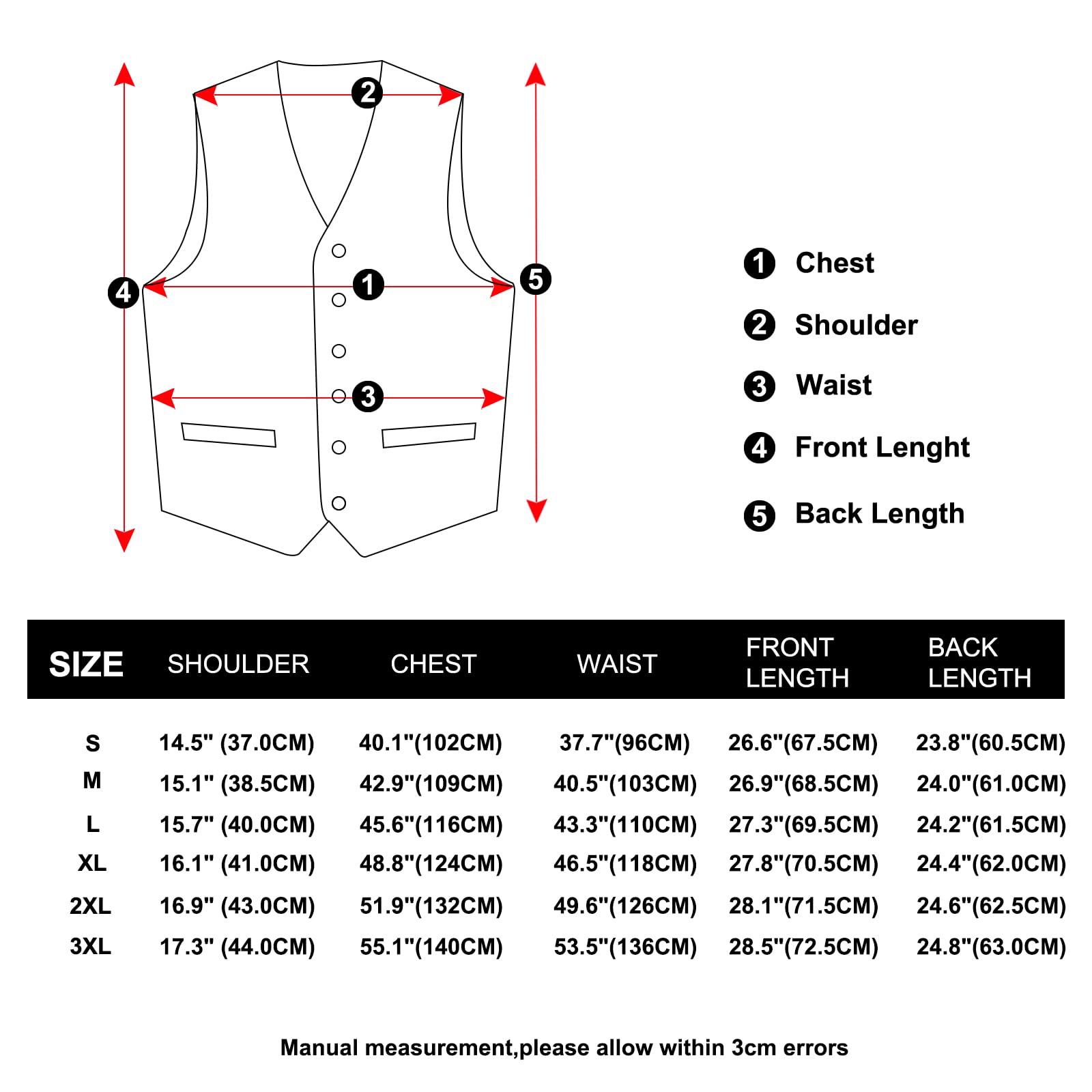 DiBanGu Mens Vest and Tie Set Formal Paisley Waistcoat and Necktie Pocket Square Cufflinks Silk Suit Vest for Tuxedo Wedding, Rose Gold, XX-Large