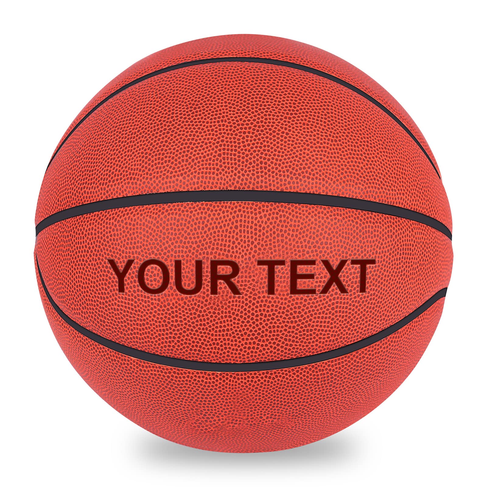 OXYEFEI Custom Personalized Basketball，Engraving Name Custom Outdoor Indoor Basketball Gift - Official Size 29.5" (Basketball)