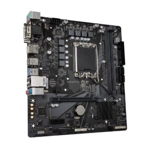 GIGABYTE H610M S2H DDR4 (H610/ Intel LGA 1700/ Micro ATX/ DDR4/ Single M.2/ PCIe 4.0/ USB 3.2 Gen1/ Realtek GbE LAN/Motherboard)