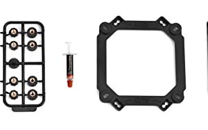 Thermaltake Pacific MX2 Ultra CPU Waterblock, 2.1 inch LCS Disaplay, Build in Water Temperature Senser, LGA 1700, CL-W332-CU00SW-A,Black