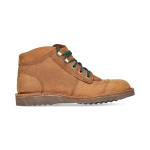 JIM GREEN Men's African Ranger Boots Lace-Up Water Resistant Full Grain Leather Work or Hiking Boot (Fudge, 10.5)