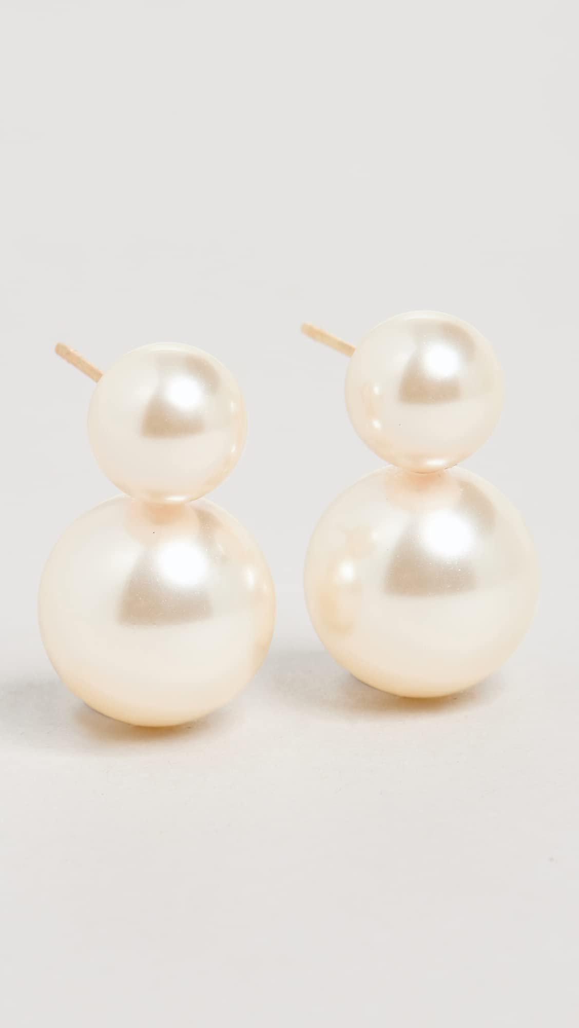 Jennifer Behr Women's Iris Earring, Pearl, Off White, One Size