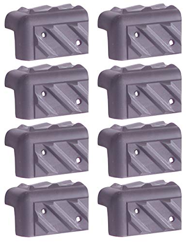 Audio2000'S ACC590KP8 Eight-Pack Large PA/DJ Stackable Heavy-Duty ABS Plastic Universal Fit Cabinet Speaker Corners Protectors