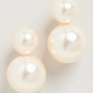 Jennifer Behr Women's Iris Earring, Pearl, Off White, One Size