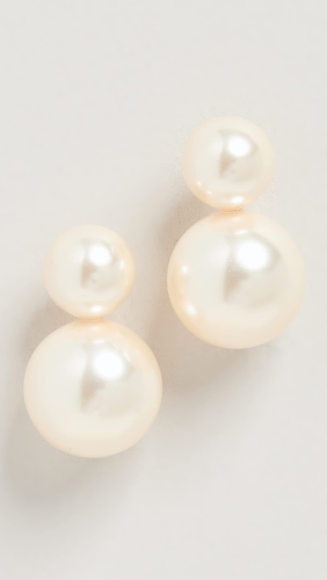 Jennifer Behr Women's Iris Earring, Pearl, Off White, One Size