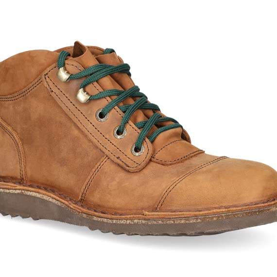 JIM GREEN Men's African Ranger Boots Lace-Up Water Resistant Full Grain Leather Work or Hiking Boot (Fudge, 10.5)