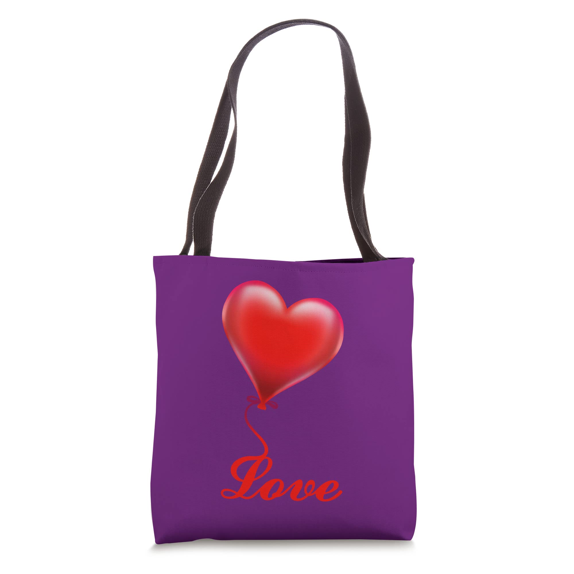 Heart Ballon, Valentine's Day Women Tote Bag