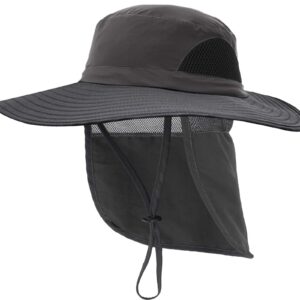 Double Couple Sun Hats for Men Women Fishing Hat UPF 50+ Breathable Waterproof Wide Brim Hat