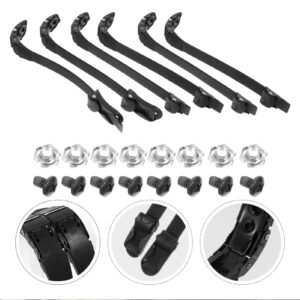 BESPORTBLE Ratchet Belt Shoes Accessories 3 Sets Roller Strap Buckle Replacement Shoes Strap Buckle Skates Shoes Fixed Straps Skates Fixed Buckles for Skating Shoe Supplies Ratchet Belt Bindings