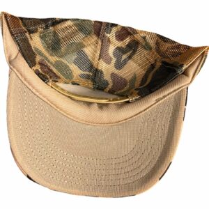 Big Rack Hunter Trucker Hat, Hunting Camo Ballcap with Breathable Mesh Back, Adjustable Strap, Funny Camouflage Snapback for Men