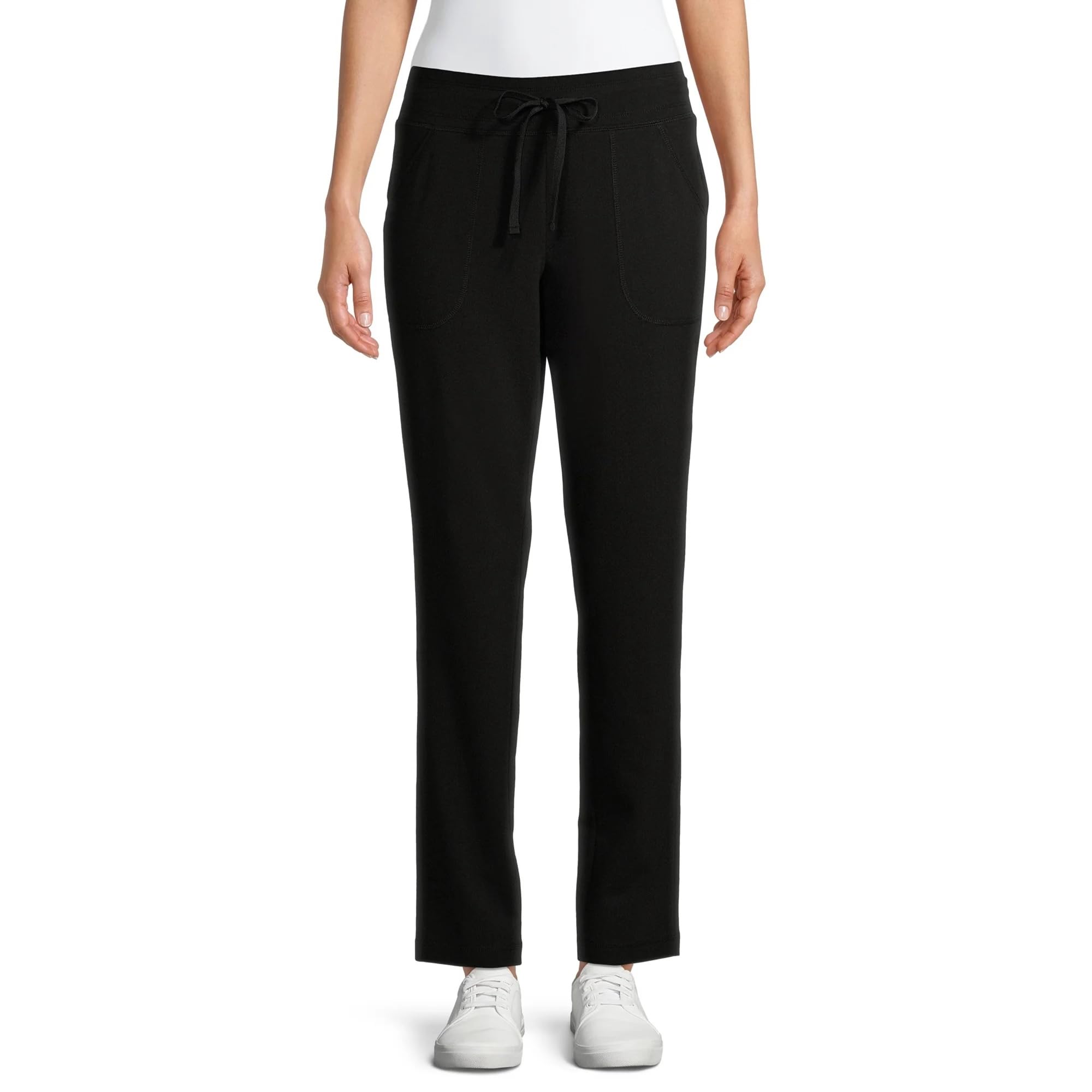 Athletic Work Women's Core Knit Pants (XL, Black), 16-18