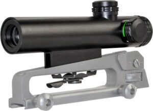 4x20 compact red/green illuminated reticle scope, duplex fits carry handle & picatinny mounts