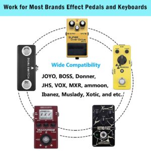 JOYO R-07 Aquarius Digital Delay Pedal Bundle with DC 9V Pedal Power Supply (800mA -1A) AC Adapter